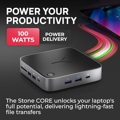 Brydge Stone CORE Powered Charging 10-Port 100W Docking Station