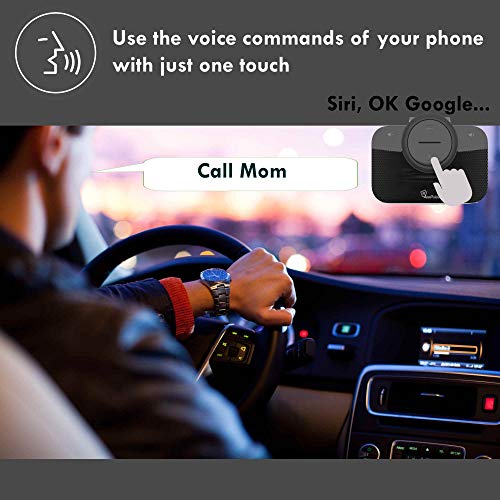 Car Speakerphone B-PRO 2B Hands-Free kit, 6W Hi-Fi Speakers, with Bluetooth Automatic multipoint Cellphone Connection