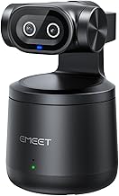 EMEET PIXY Wireless 4K Dual-Lens AI Tracking PTZ Streaming Camera with 1/2.55" Sensor, Gesture Control, Multi-Camera Live & Built-in 48kHz Mic, HDR, Live Streaming for YouTube, Facebook, Twitch - Image 1
