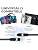 Rolling Square New inCharge XL 6-in-1, (3X Pack) Multi Charging Cable 100W Ultra-Fast Charging, Portable USB and USB-C Cable, 10Ft/3m, Black