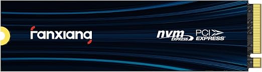 fanxiang 500GB NVMe SSD PCIe Gen 4 Gaming SSD for PS5, Up to 6300MB/s M.2 2280 SSD Compatible with PS5 Storage Expansion, Internal Solid State Drive for Gamers, Professionals, Creators S880E