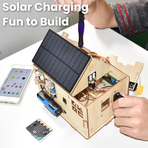 KEYESTUDIO Microbit Smart Home Starter Kit, STEM Coding Project Kit 15+