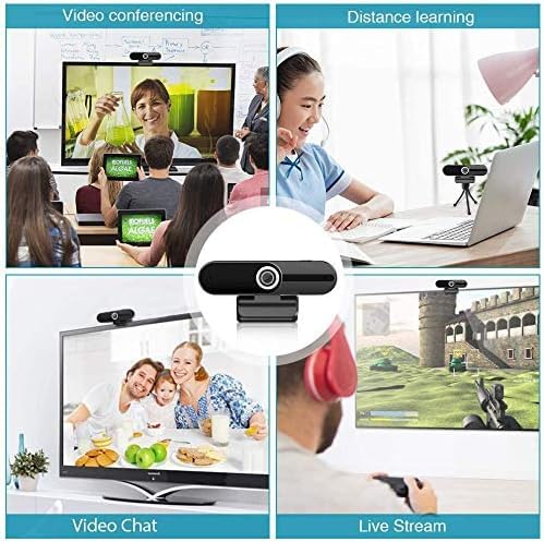 4K Webcam, HD Webcam 8MP- Laptop PC Desktop Computer | Computer Access - Image 6