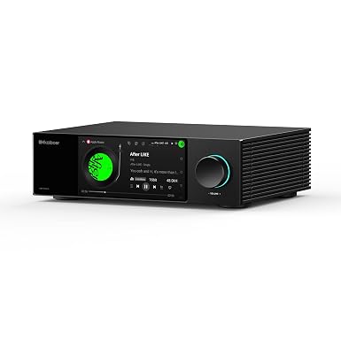 DMP-K7 Plus Hi-Fi Streamer,MusicService&Streaming,DAC,Preamp,All-in-One,8G DDR4+64G eMMC,4X ESS9039Q2M DAC,Dual Femtosecond Clock,WIFI6,768kHz/32Bit DSD512,App Control,AirPlay,NAS Home Audio