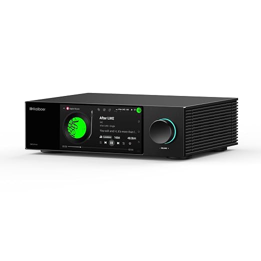 DMP-K7 Plus Hi-Fi Streamer,MusicService&Streaming,DAC,Preamp,All-in-One,8G DDR4+64G eMMC,4X ESS9039Q2M DAC,Dual Femtosecond Clock,WIFI6,768kHz/32Bit DSD512,App Control,AirPlay,NAS Home Audio