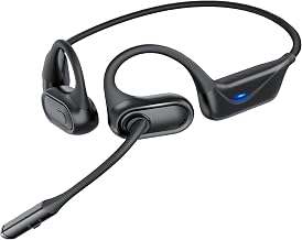 Open Ear Bluetooth Headset with Boom Mic, Bluetooth 5.4 Trucker Headphones - Image 1