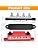 Power Distribution Block 12V 250A Bus Bar 4 x 5/16" Stud Marine, 6 x #8 Screws Terminals Block (Pair - Red & Black)