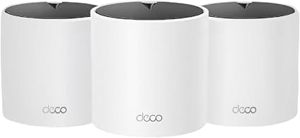 TP-Link Deco X15 Dual-Band AX1500 WiFi 6 Mesh Wi-Fi System Deco X15 3-Pack