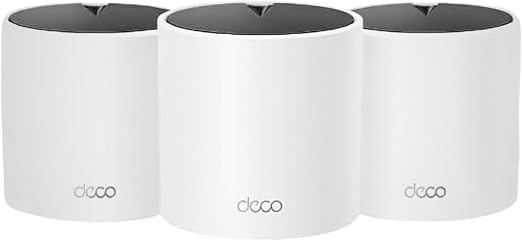 TP-Link Deco X15 Dual-Band AX1500 WiFi 6 Mesh Wi-Fi System Deco X15 3-Pack