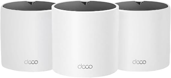 TP-Link Deco X15 Dual-Band AX1500 WiFi 6 Mesh Wi-Fi System Deco X15 3-Pack