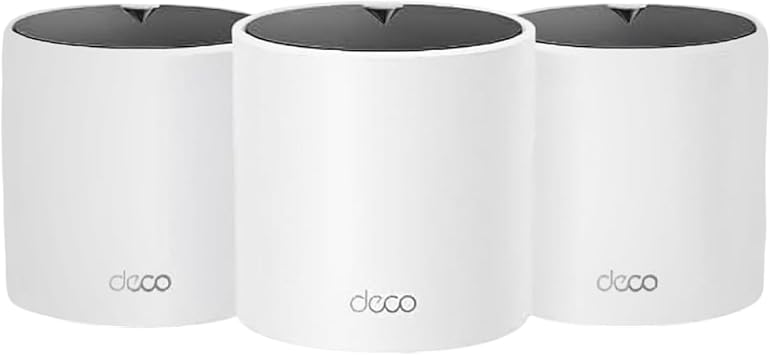 TP-Link Deco X15 Dual-Band AX1500 WiFi 6 Mesh Wi-Fi System Deco X15 3-Pack