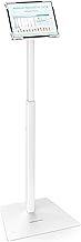 AboveTEK Security iPad Kiosk Floor Stand, Anti-Theft POS Tablet Stands for Retail Business, Height Adjustable Tablet Floor Stand, 360° Swivel Universal Locking Holder Fits 9.7"-13" iPads/iPad Pro/Air