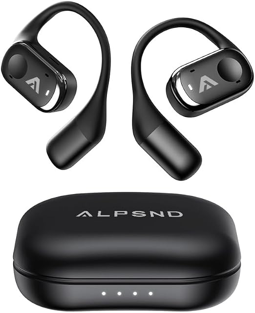 Joy Open-Ear Headphones, Wireless Bluetooth 5.4 Earhook Earbuds