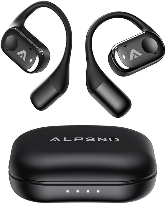 Joy Open-Ear Headphones, Wireless Bluetooth 5.4 Earhook Earbuds