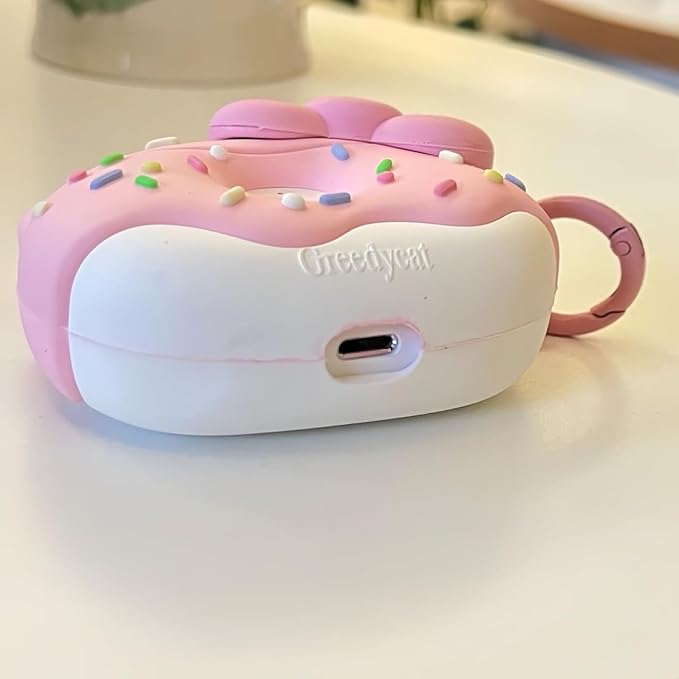 Compatible with Airpods Pro 2nd Generation Case 2022, for AirPods Pro 2 Case Cute Cartoon, Kawaii Soft Silicone Protective Cover for Airpods Pro 2 with Keychain