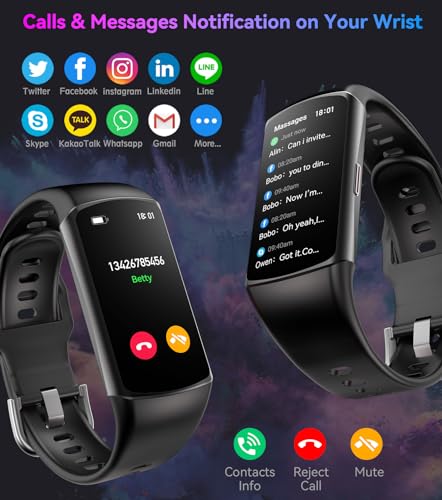 Smart Watch Fitness Tracker with 24/7 Heart Rate, Bl | Outdoor Lightin - Image 7