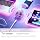 FMOUSE Cute Transparent Mouse, Tri-Mode Wireless, Rechargeable, Purple - Image 10