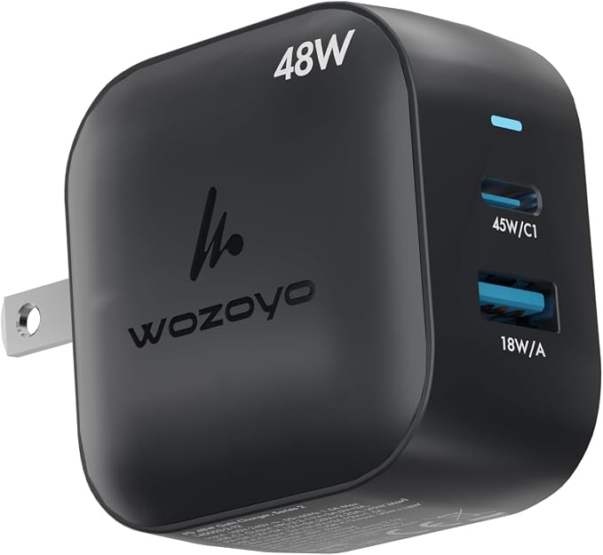 48W GaN Charger Type-C & USB-A