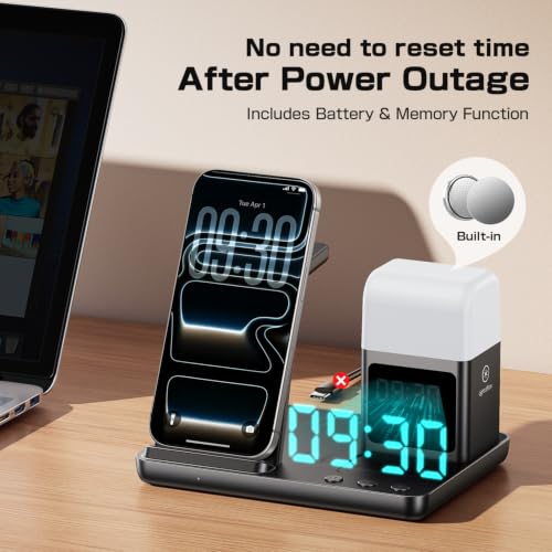 6 in 1 Wireless Charging Station for Multiple Device | Wireless Charge - Image 6