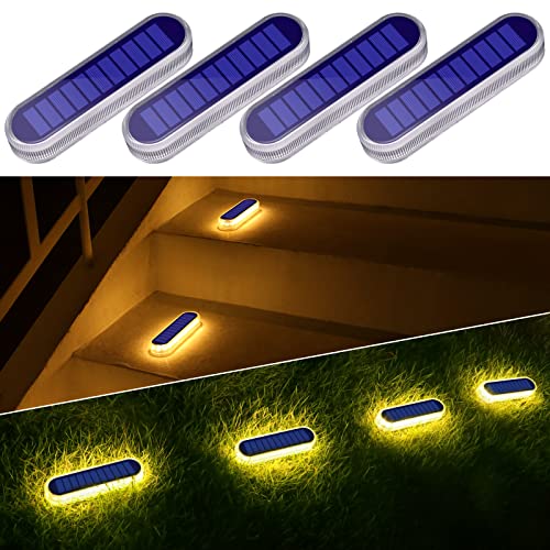 Solar Step Lights — Stick-On Waterproof Deck Lighting - Image 2