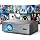 4K 1080P Full HD Portable Mini Projector, Upgraded WiFi 6 & Bluetooth 5.3 Movie Projector, Auto Keystone Correction, Gaming Movie Proyector Indoor/Outdoor Use ,Compatible with TV Stick/Phones/PC-Gray