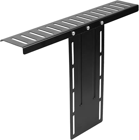 VIVO Black 16 in Above/Behind VESA Monitor Device Shelf Mount, MOUNT-LS16A