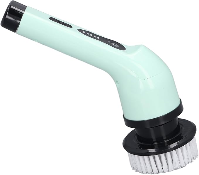 Electric Scrubber, Cordless Handheld Cleaning Brush with 9 Brush Heads Powerful Motor for Bathrooms Kitchens Cars Shower Scrubber Bathtub Cleaner USB Rechargeable 2600mAh