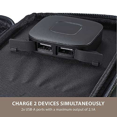 ELECOM NESTOUT Portable Solar Panel, Dual USB-A Port | Charging & Powe - Image 5