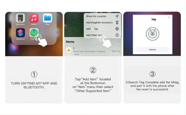 GPS Tracker for Vehicles, No Monthly Fee GPS Tracker, Tracker Device for Vehicles, Real-Time Car Tracker Work with Find My (iOS Only), Mini Magnetic Car Tracker Device Hidden with Magnetic Case