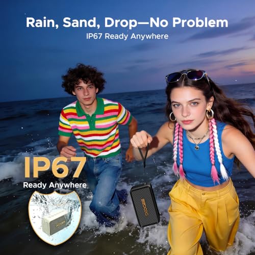 FIELDECHO Waterproof Portable Bluetooth Speaker, 19H Playtime - Image 7