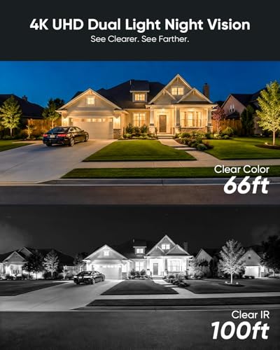 SANNCE 4K 8MP Full Color Night Vision PoE Bullet Cam | Smart Home - Image 7