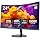 KOORUI 24 inch Curved Computer Monitor, FHD 100Hz VA 1500R PC Screen