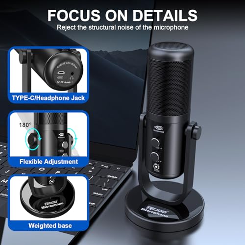WMT PC Computer Gaming Streaming Microphone for PS4/PS5 05 (style2)