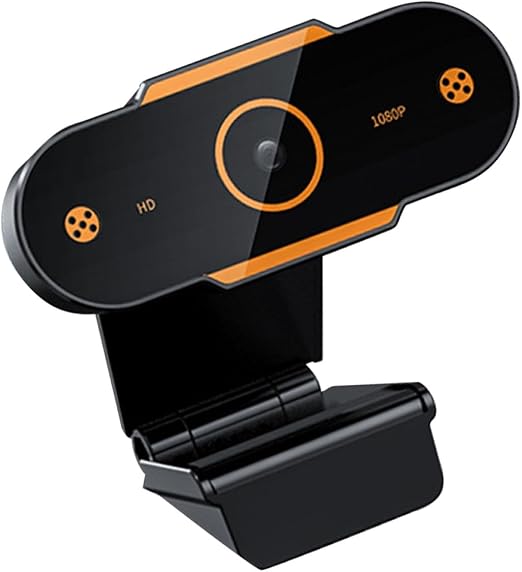 1080P USB Webcam with Microphone Adjustable Base Computer Camera for pc Laptop Desktop Tv Notebook Video Conferencing Live Streaming Online Classes