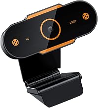 1080P USB Webcam with Microphone Adjustable Base Computer Camera for pc Laptop Desktop Tv Notebook Video Conferencing Live Streaming Online Classes