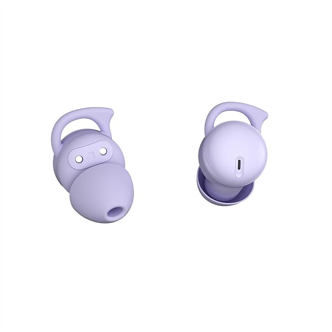 Invisible Sleep Headphones,Sleep Earbuds for Side Sleepers,Small Comfortable Fit Noise Blocking Sleep Earbuds,Bluetooth 5.4 Wireless Earphones, in-Ear Ear Buds for Sleeping - Purple