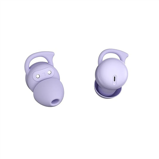 Invisible Sleep Headphones,Sleep Earbuds for Side Sleepers,Small Comfortable Fit Noise Blocking Sleep Earbuds,Bluetooth 5.4 Wireless Earphones, in-Ear Ear Buds for Sleeping - Purple