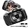 NBD 64MP Digital Cameras for Photography,4K Point and Shoot Camera,16X Zoom Compact Travel Cameras, Auto Focus Camera for Beginners Teens Kids and Lover Gift,Includes 32GB TF Card (Black)