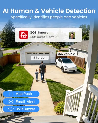 ZOSI 3K Lite Security Camera System with 1TB Hard Dr | Smart Home - Image 3