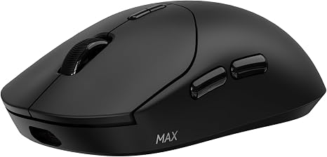 Rapoo VT2 MAX Wireless Gaming Mouse, True 8K Wireless Polling Rate, 53g Lightweight, Up to 750 Hr Battery, Nordic nRF54L15 MCU, 120-Million Optical Switch, 10 Programmable Buttons, Macro Enabled