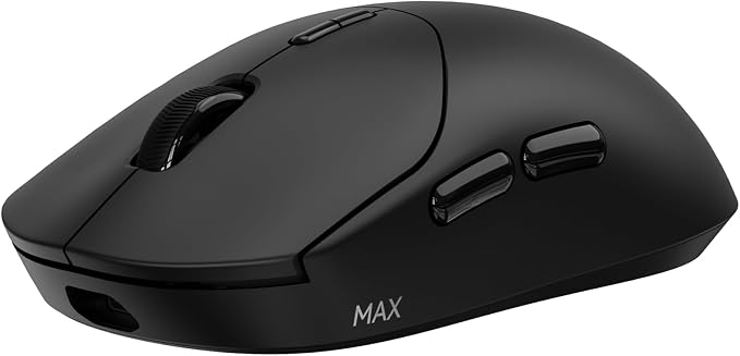 Rapoo VT2 MAX Wireless Gaming Mouse, True 8K Wireless Polling Rate, 53g Lightweight, Up to 750 Hr Battery, Nordic nRF54L15 MCU, 120-Million Optical Switch, 10 Programmable Buttons, Macro Enabled