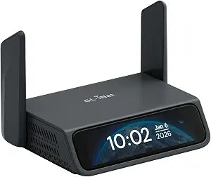 GL.iNet Comet 5G Redcap GL-RM10RC Remote KVM 4K HDMI Touchscreen Wi-Fi 6