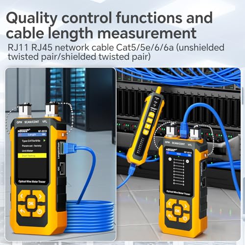 NOYAFA NF-8518 Network Cable Tester, Optical Power Meter & VFL