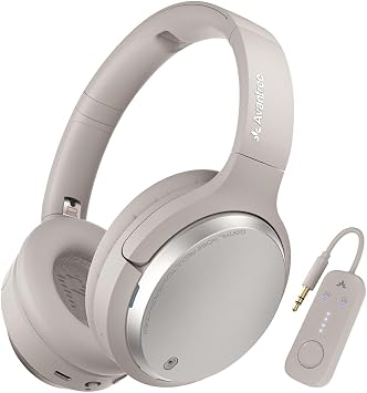 Avantree Sky Eon - ANC Travel Headphones with Airplane Adapter
