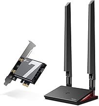 TP-Link WiFi 7 BE9300 PCIe WiFi Card for Desktop PC| Tri-Band Network Card - Image 1