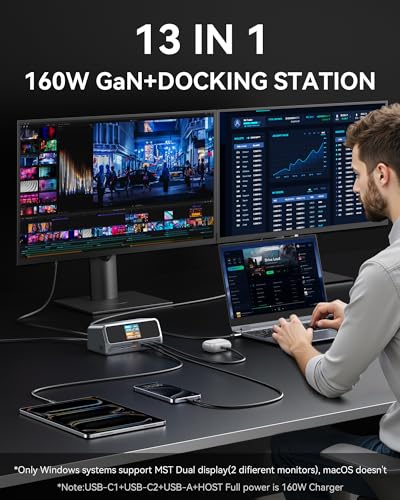 MOKiN Docking Station Dual Monitor with 2 HDMI/Built | Computer Access - Image 6