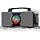 Hupoaf Speakers Bluetooth Wireless,160W Max Loud Bass Outdoor Speaker, IPX7 Waterproof, Boombox Sound, All Day Battery, Wireless TWS Pairing Speakers Portable for Party, Outsides, Beach,Garage