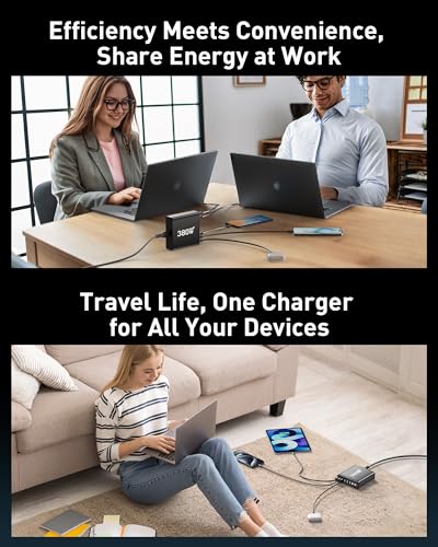 380W USB C Charger Block with 4 USB Cables Dual 100W | Charging & Powe - Image 7