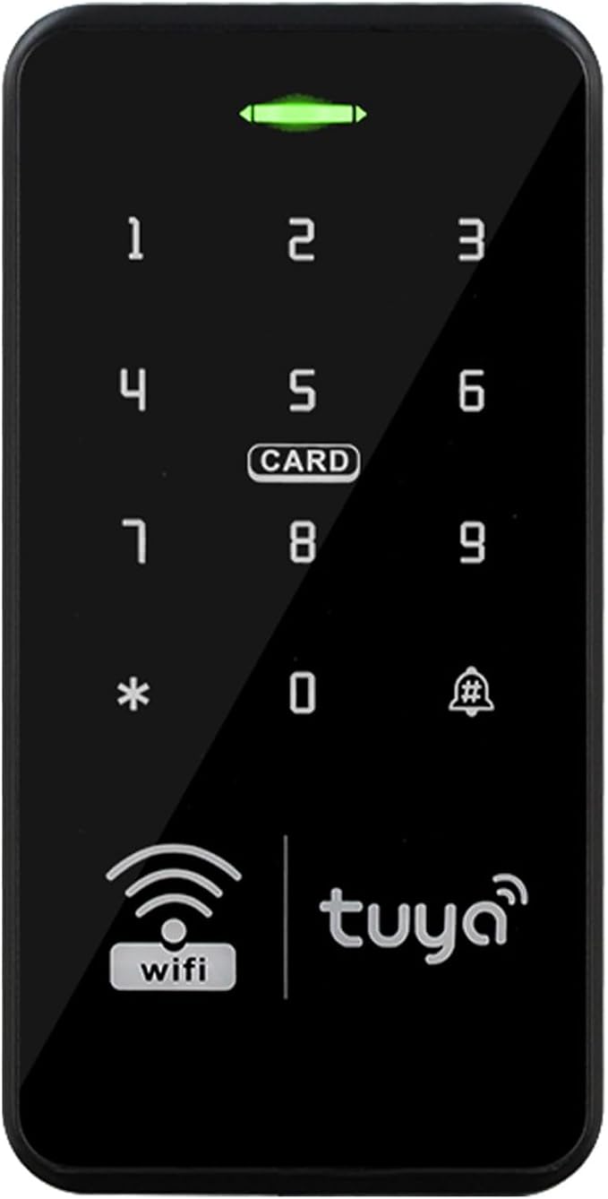Access Control Keypad with Tuya APP Remote Unlock