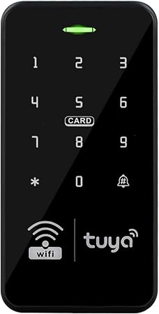 Access Control Keypad with Tuya APP Remote Unlock